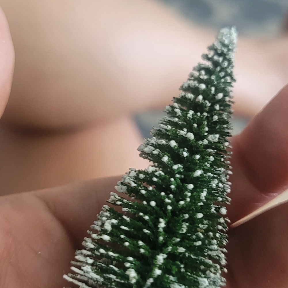 2.5' Lemax Festive Green Miniature Tree